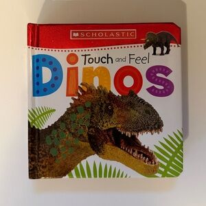 3/$15 | Scholastic Touch and Feel Dinos Book
